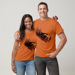 Camiseta de Halloween Horror Zombie Tee Shirt no-m