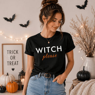 Camiseta de Halloween Modern Witch Please – Funny