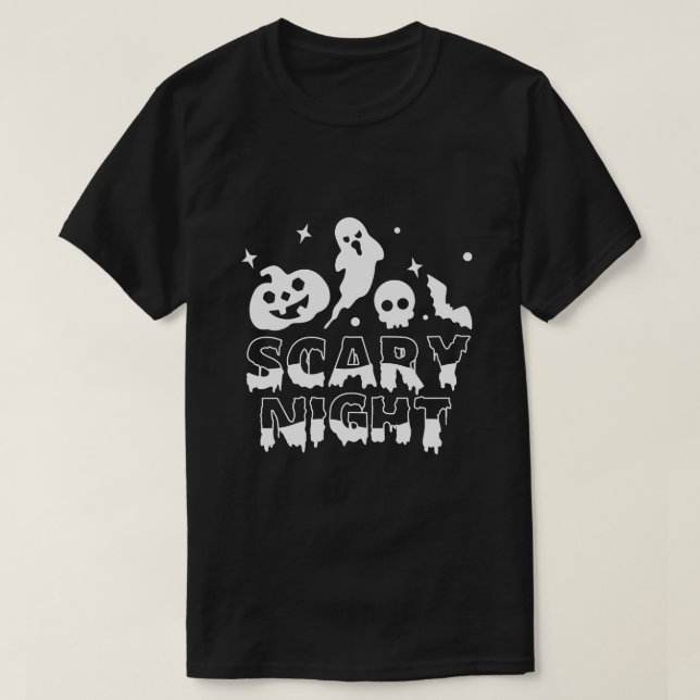 Camiseta de Halloween Noche de Terror (Diseño del anverso)