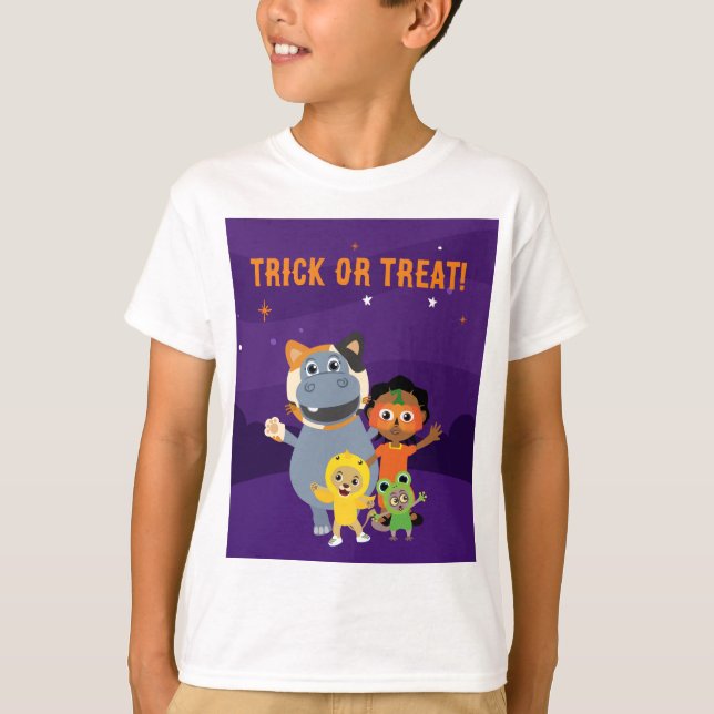 Camiseta de Halloween para Akili y yo (Anverso)