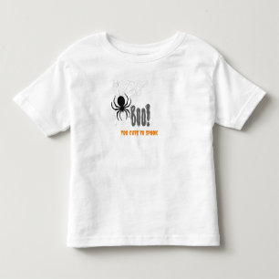 Camiseta de Halloween para bebé demasiado linda pa