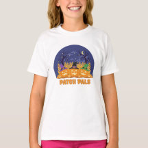 Camiseta de Halloween para calabaza - Tee sonrient