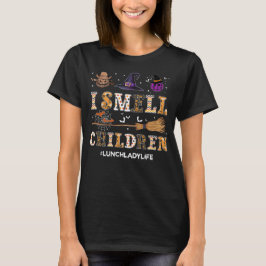 Camiseta de Halloween para Dama de la Comida 'Huel