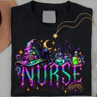 Camiseta de Halloween para enfermeras personalizad