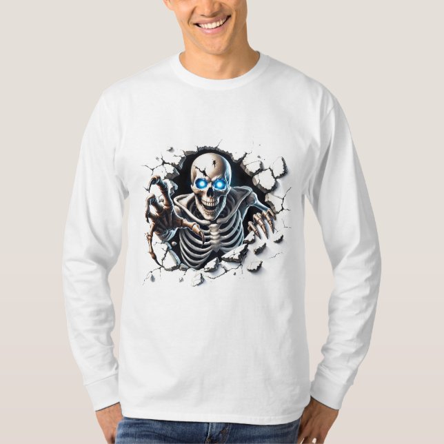 Camiseta de Halloween para hombre (Anverso)