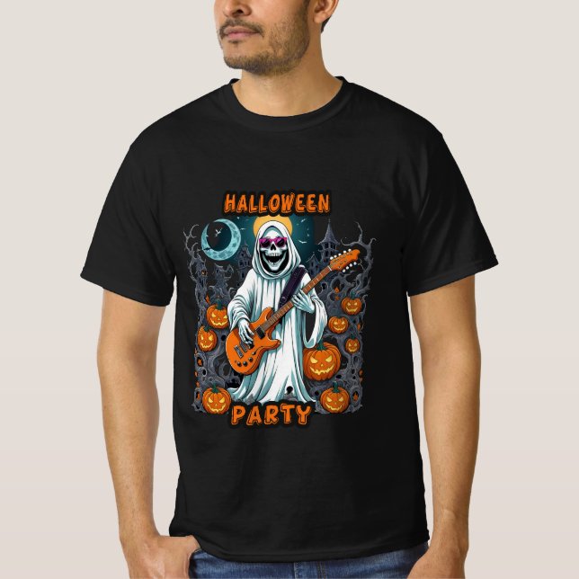 camiseta de halloween para hombres (Anverso)