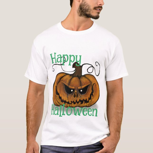 Camiseta de Halloween para hombres (Anverso)