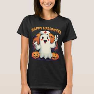 Camiseta de Halloween para - Jack-o-Lantern y Bat