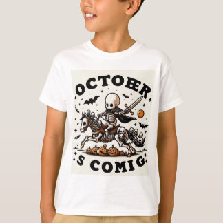 Camiseta de Halloween para los aficionados del Ske