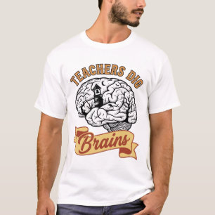 Camiseta de Halloween para maestros Punzante cereb