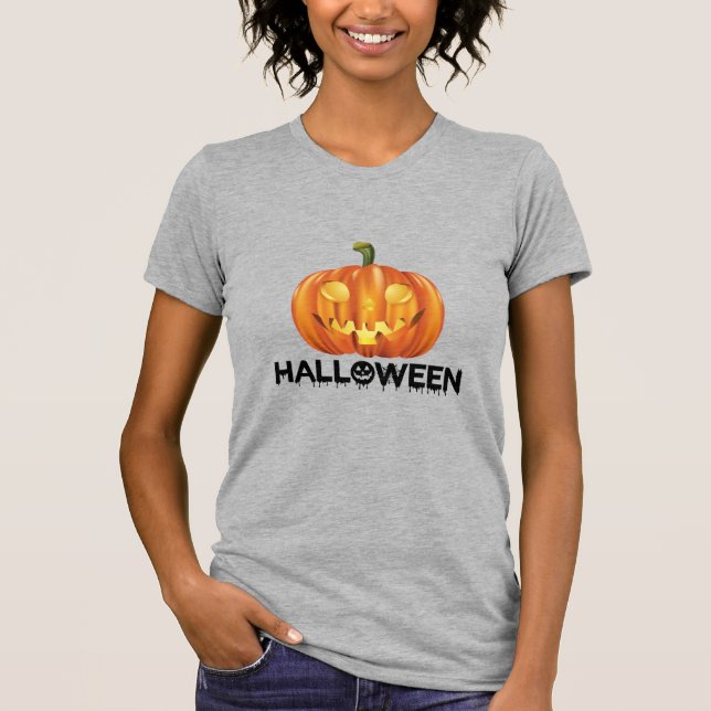 Camiseta de Halloween para mujeres (Anverso)