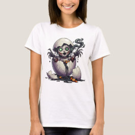 Camiseta de Halloween para mujeres: bruja gótica b