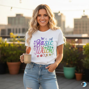 Camiseta de Halloween para mujeres modernas brujas