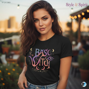 Camiseta de Halloween para mujeres modernas brujas