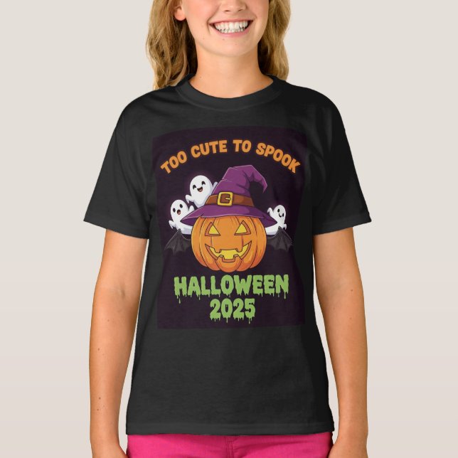 Camiseta de Halloween para niños (Anverso)