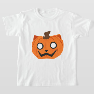 Camiseta de Halloween para niños con gato y calaba