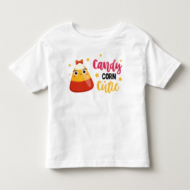 Camiseta de Halloween para niños dulces caramelos  (Anverso)