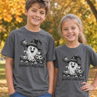 Camiseta de Halloween para niños para el pequeño f
