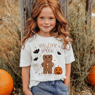 Camiseta de Halloween para niños pequeños demasiad