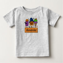 Camiseta de Halloween para niños personalizable