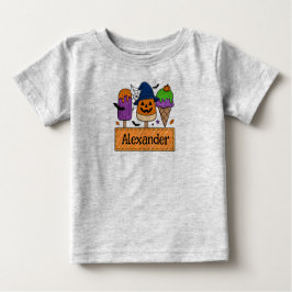 Camiseta de Halloween para niños personalizables