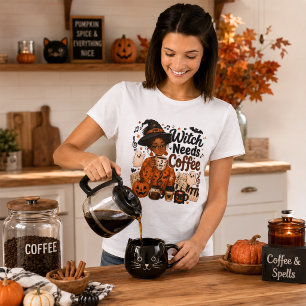 Camiseta de Halloween para profesora de música que