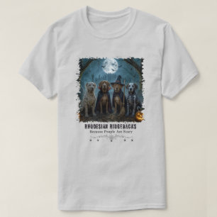 Camiseta de Halloween para Ridgebacks – divertida