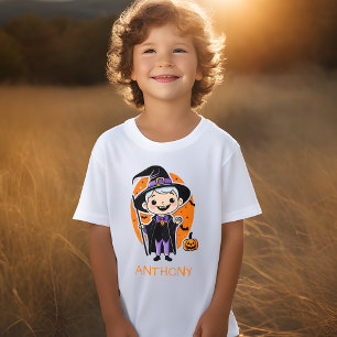 Camiseta de Halloween Personalizada con Nombre de