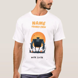Camiseta de Halloween personalizada de la tripulac