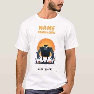 Camiseta de Halloween personalizada de la tripulac