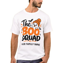 Camiseta de Halloween personalizada de The Boo Squ