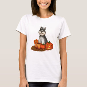 Camiseta de Halloween Schnauzer