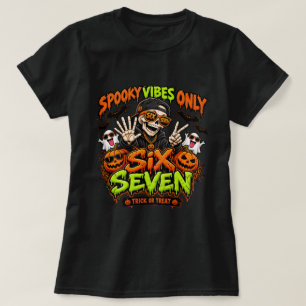 Camiseta de Halloween Solo Vibraciones Espeluznant