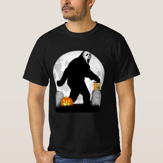 Camiseta de Halloween Squatchin' (Anverso)