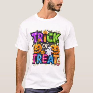 Camiseta de Halloween 'Truco o Trato'