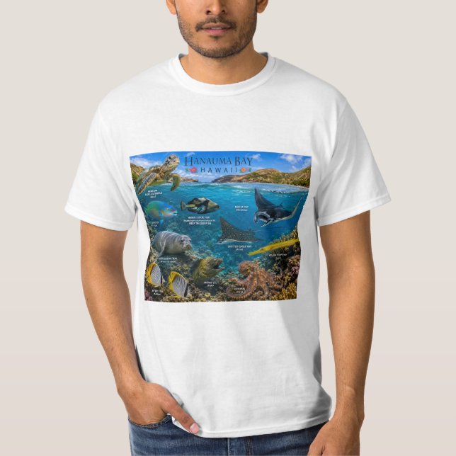 Camiseta de Hanauma Bay Hawaii (Anverso)