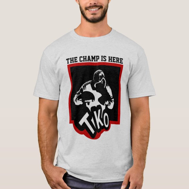 Camiseta de Hanes alta de TKO (Anverso)