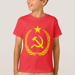 Camiseta de Hanes de los niños comunistas de la