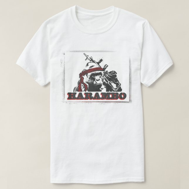 Camiseta de Harambo (Diseño del anverso)