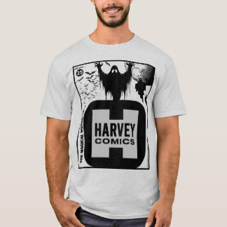 Camiseta de HARVEY Comics espeluznante de los 60