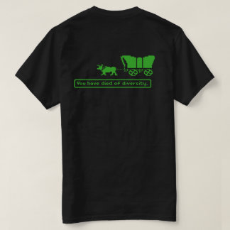 Camiseta de 'Has muerto por diversidad'