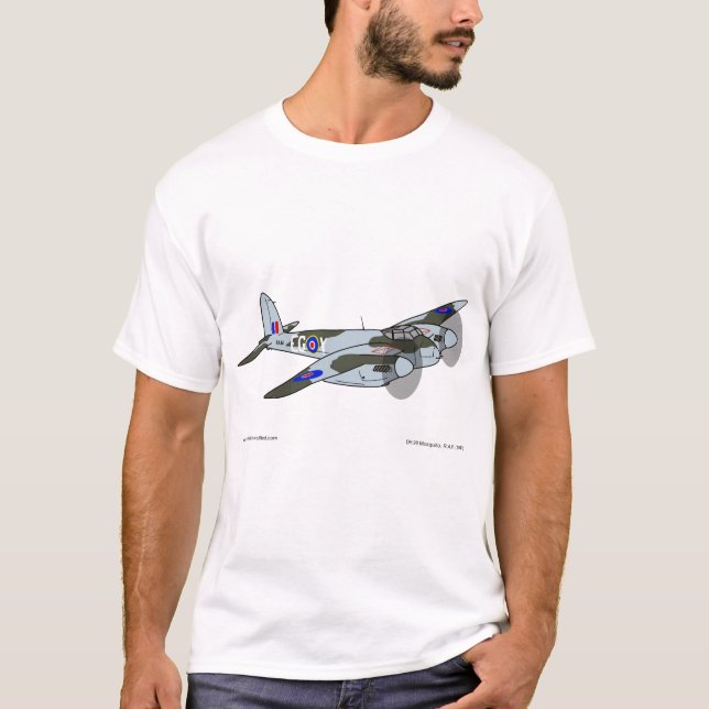 Camiseta de Havilland Mosquito (1941) (Anverso)