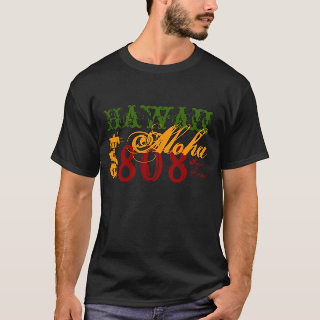 Camiseta de Hawaii Rasta (Anverso)