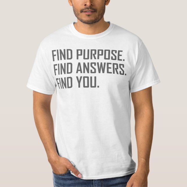 Camiseta de HawkDG (logotipo gris, blanco puro) (Anverso)