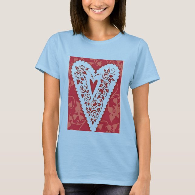 Camiseta de Heart Lace de Victoria (Anverso)