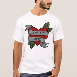 Camiseta de Heart Love Sash