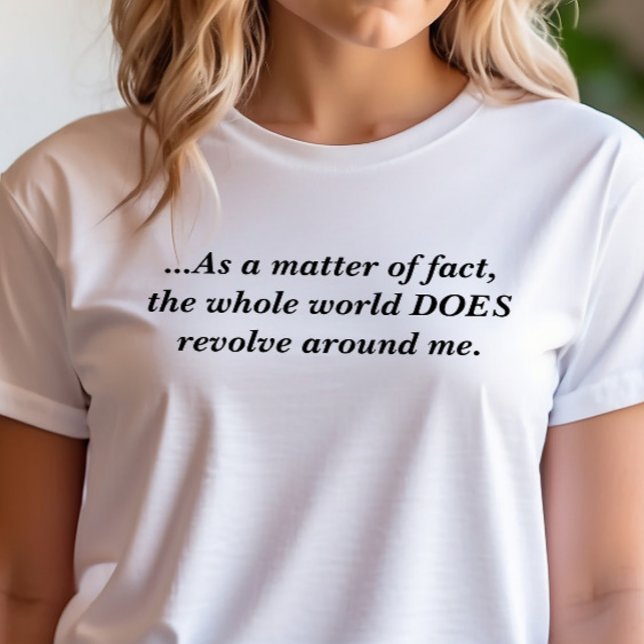 Camiseta ...De hecho (Subido por el creador)