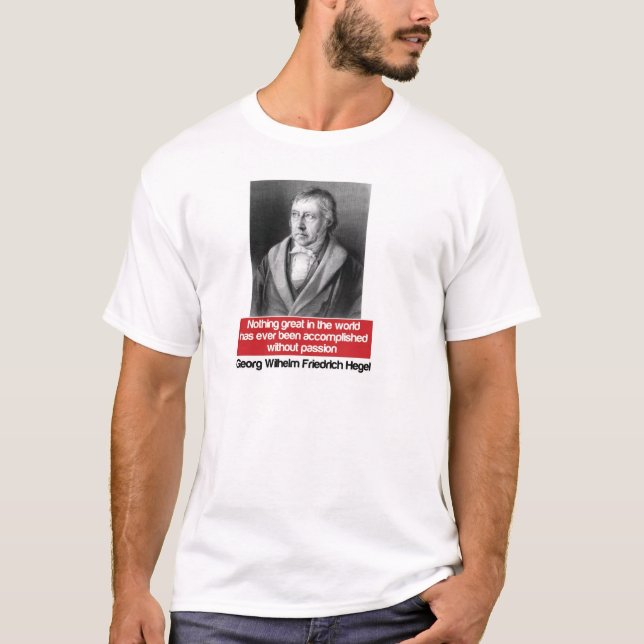 Camiseta de Hegel (Anverso)