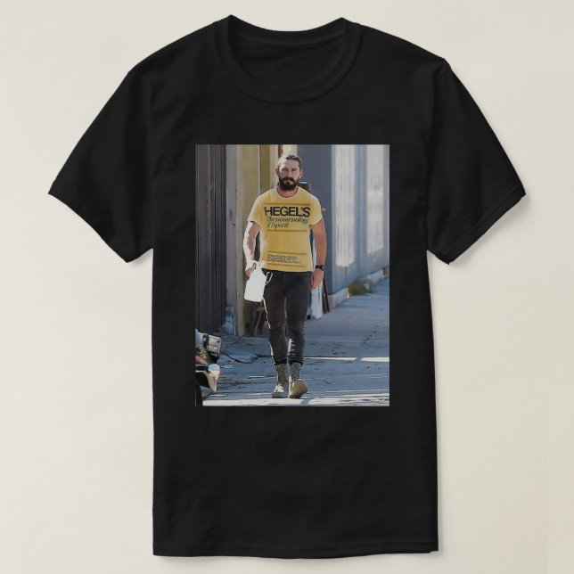 CAMISETA DE HEGEL EN UNA CAMISA DE HEGEL (Diseño del anverso)