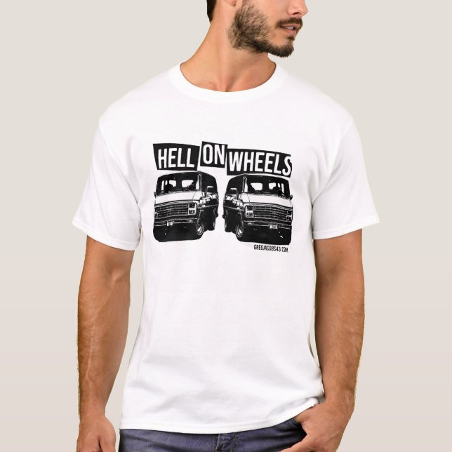 Camiseta de HELL ON WHEELS (Anverso)